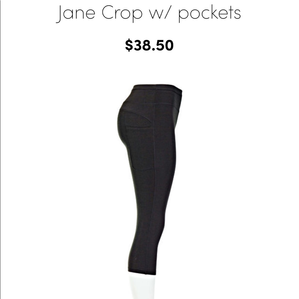 Pop Fit Jane Crop w/pockets NWT